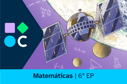 Imaxe da portada de Matemáticas de 6ºEP