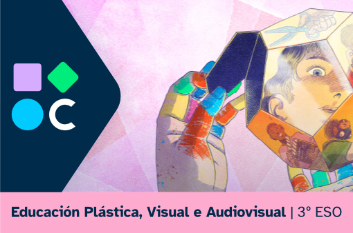 Imaxe da portada de Educación Plástica , Visual e Audiovisual de 3º de ESO