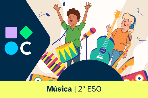 Portada da materia de Música