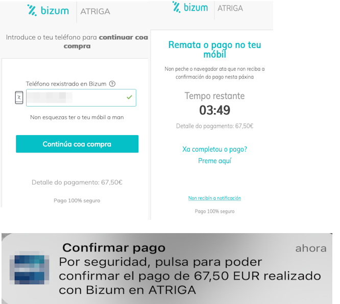 Inserir teléfono