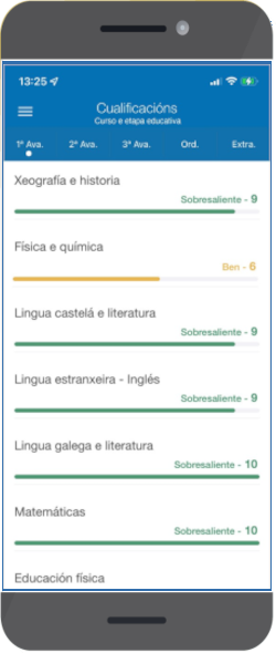Cualificacións