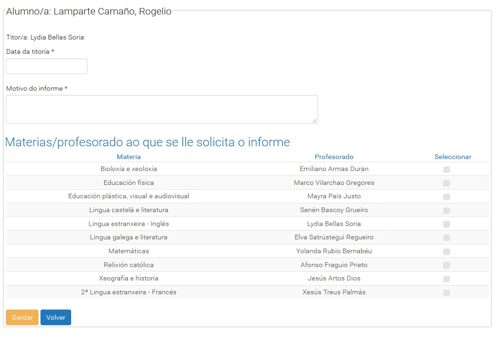 informes